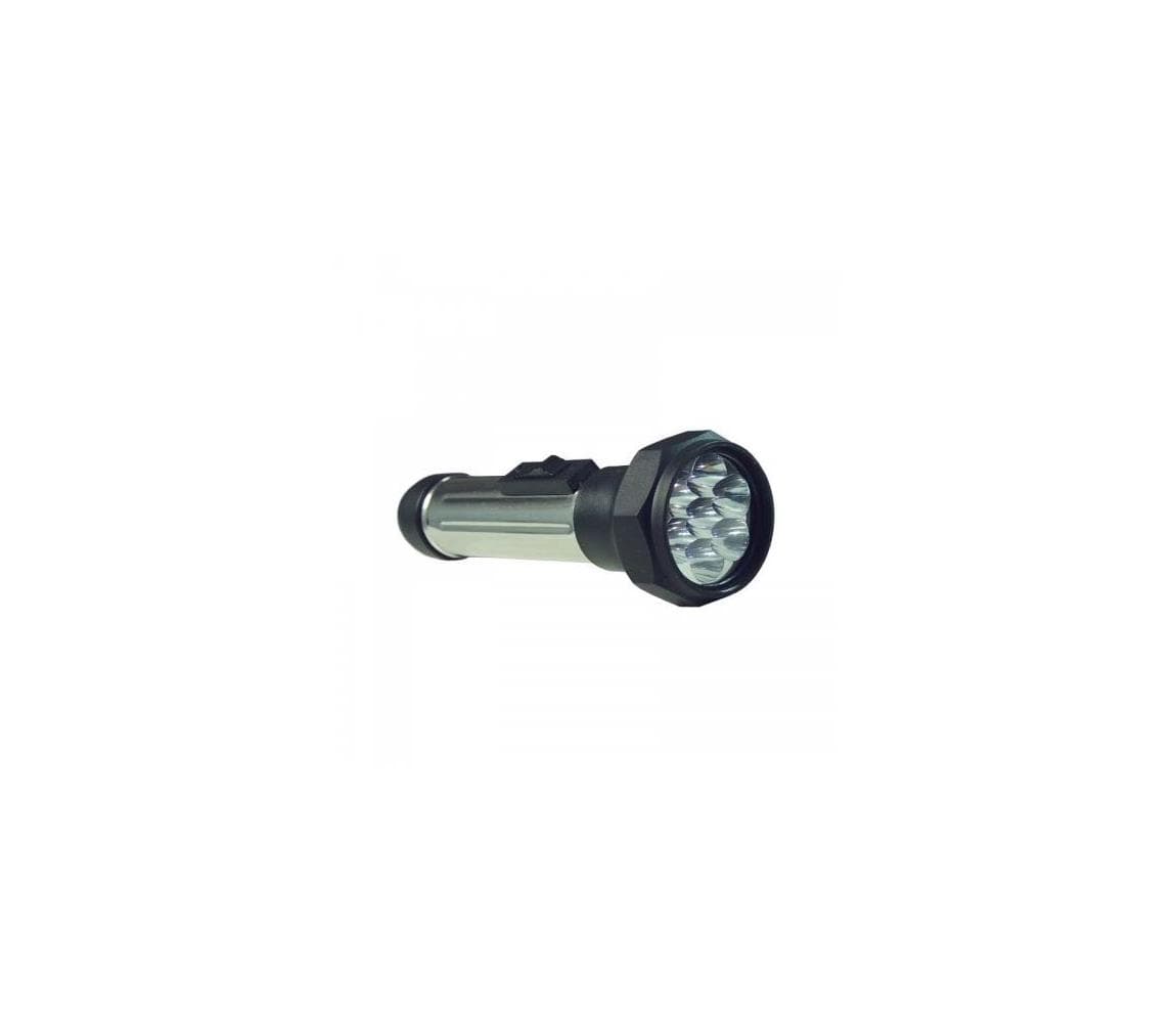 LED Svietidlo BATERKA LED/0,6W/2xD čierna UOB-7L 1