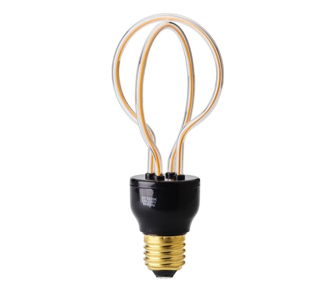 LED žiarovka BULB E27/8W/230V 2200K 4370 1