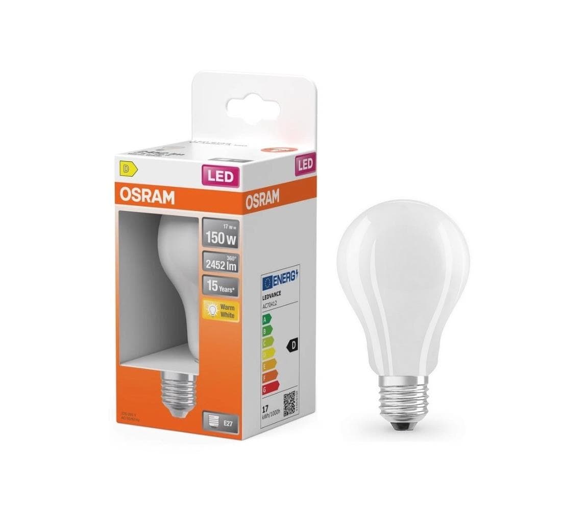 LED Žiarovka E27/17W/230V 2700K - Osram 4058075305014 1