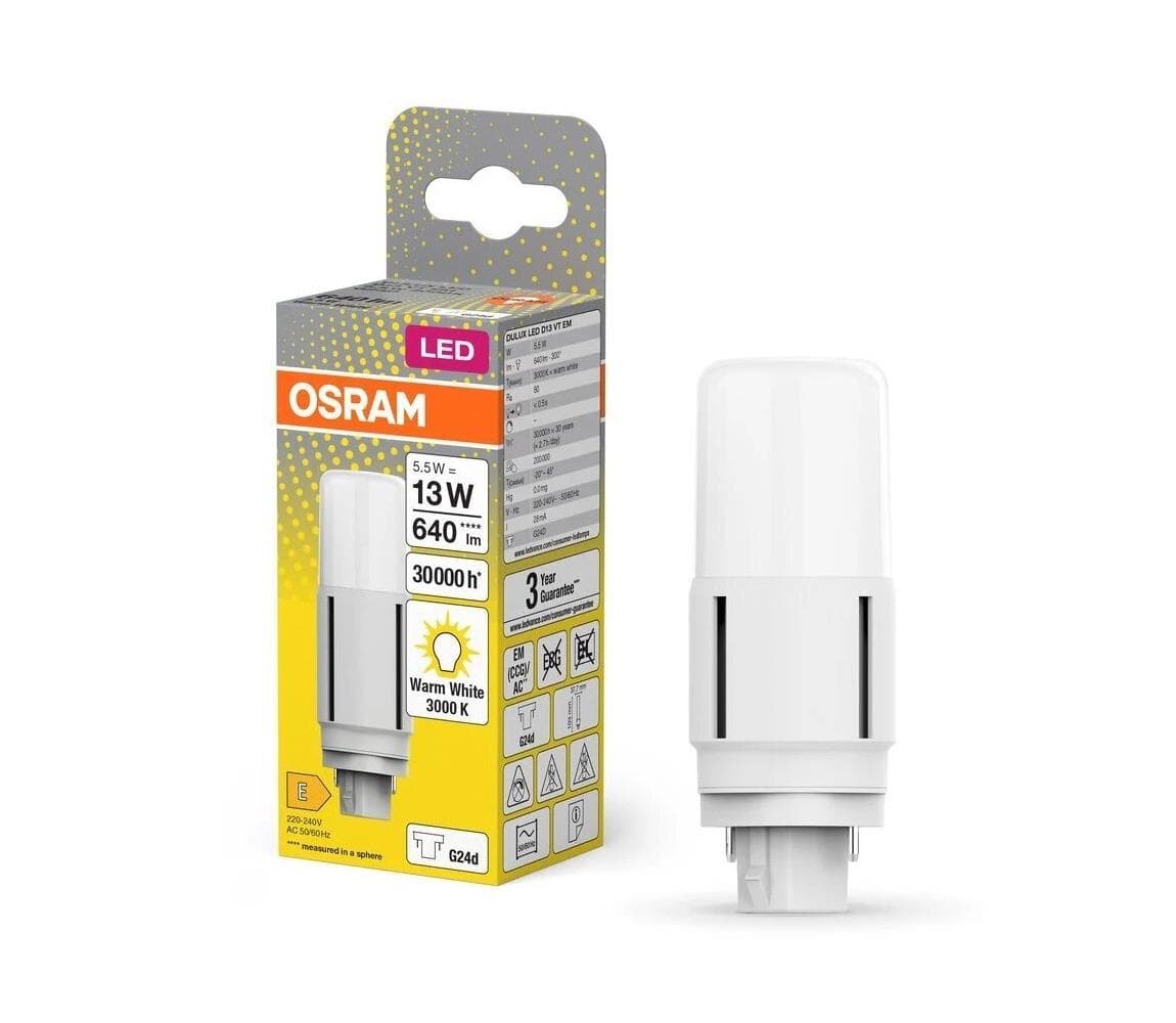 LED Žiarovka G24d/5,5W/230V 3000K - Osram 4058075824492 1