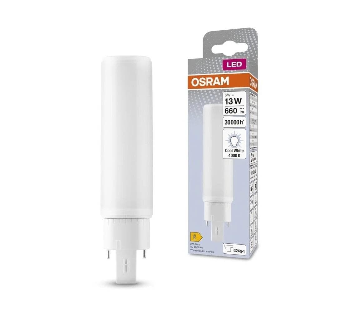 LED Žiarovka G24q-1/6W/230V 4000K - Osram 4058075559103 1