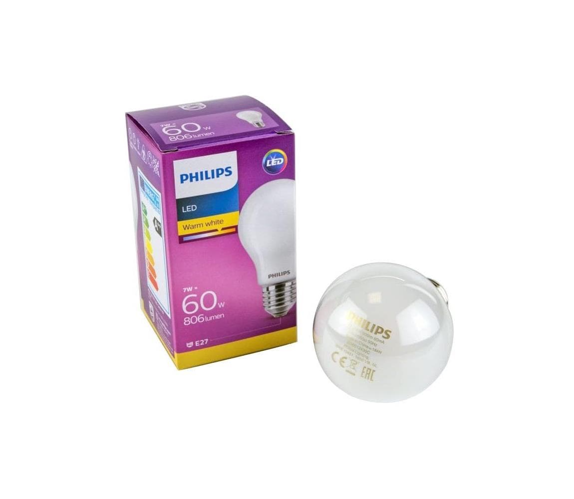 LED Žiarovka Philips E27/7W/230V 2700K 8718696472187 1