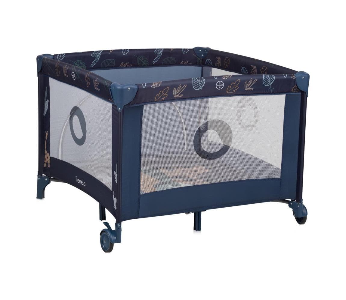 Lionelo - Hracia ohrádka BONNIE Blue Navy 5903771709200 1