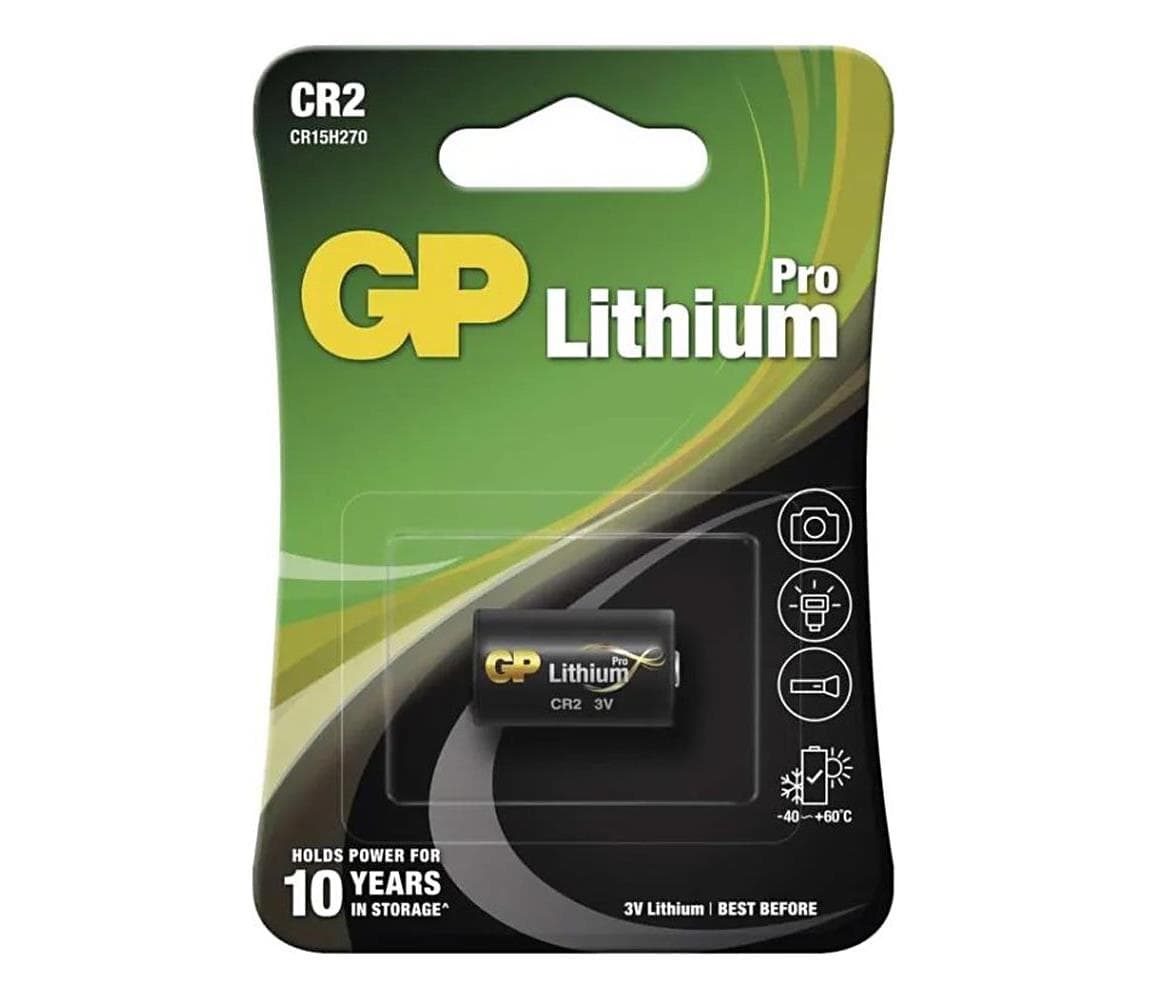 Lithiová batéria CR2 GP LITHIUM 3V/800 mAh B1506 1