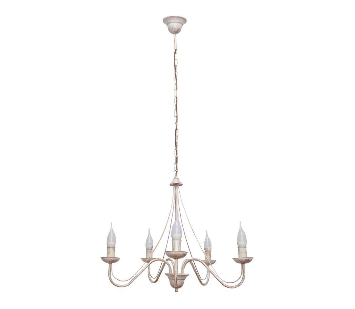 Luster MALBO 5xE14/10W W-2910/5 WT + AB 1