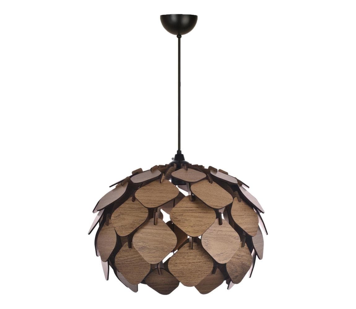 Luster na lanku 1xE27/40W/230V hnedá 687HMY2340 1