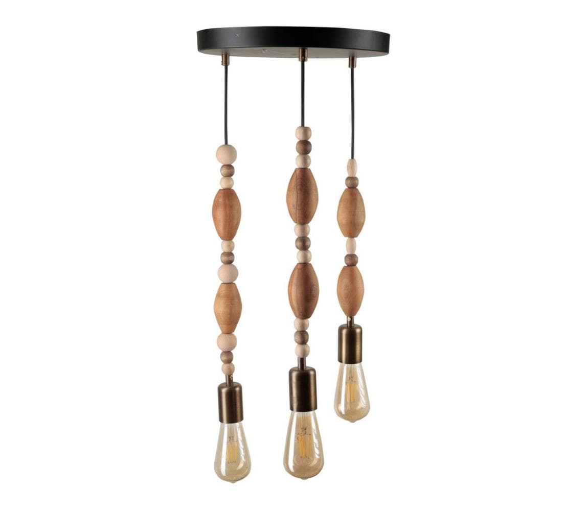 Luster na lanku 3xE27/60W/230V 390FLH1506 1
