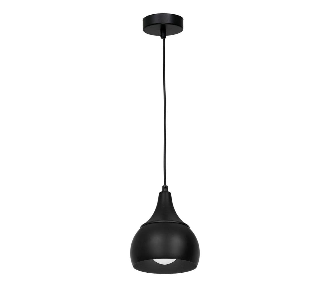 Luster na lanku AKTAN 1xE27/60W/230V čierna 3374 1