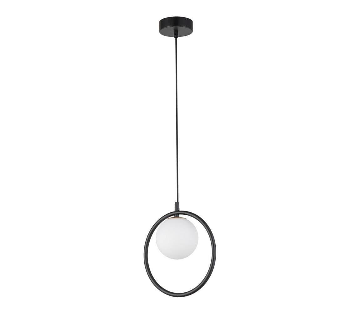 Luster na lanku AQUA 1xG9/12W/230V čierna 33407 1