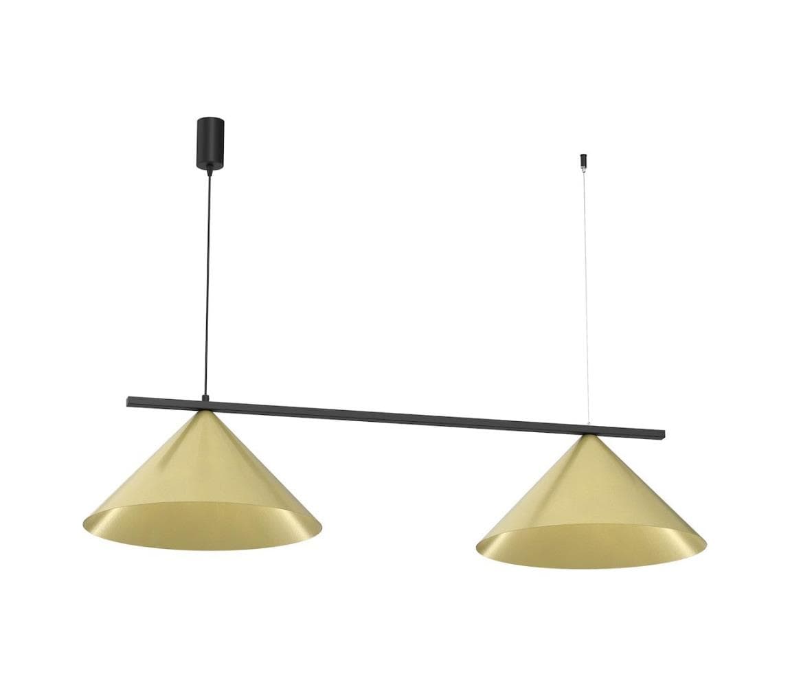 Luster na lanku CAPITAL 2xGX53/15W/230V zlatý MLP0941 1