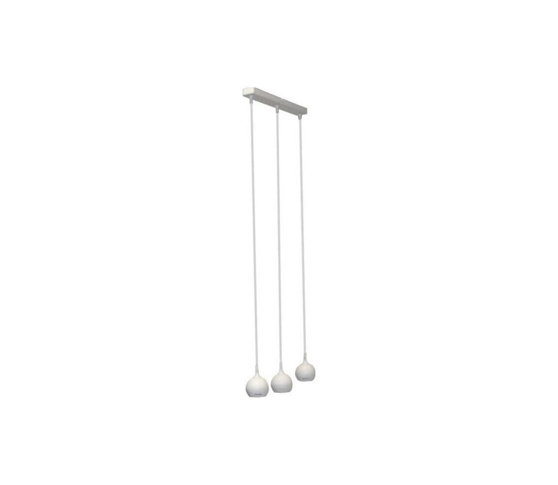Luster na lanku COLM 3xGU10/30W/230V biela SKU013778 1