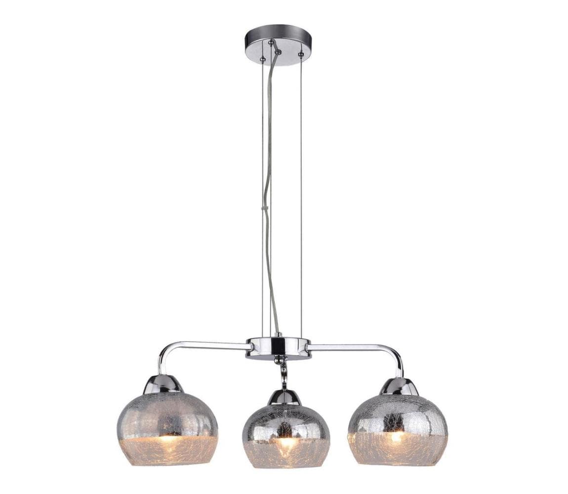 Luster na lanku CROMINA 3xE27/60W/230V 33-56368 1