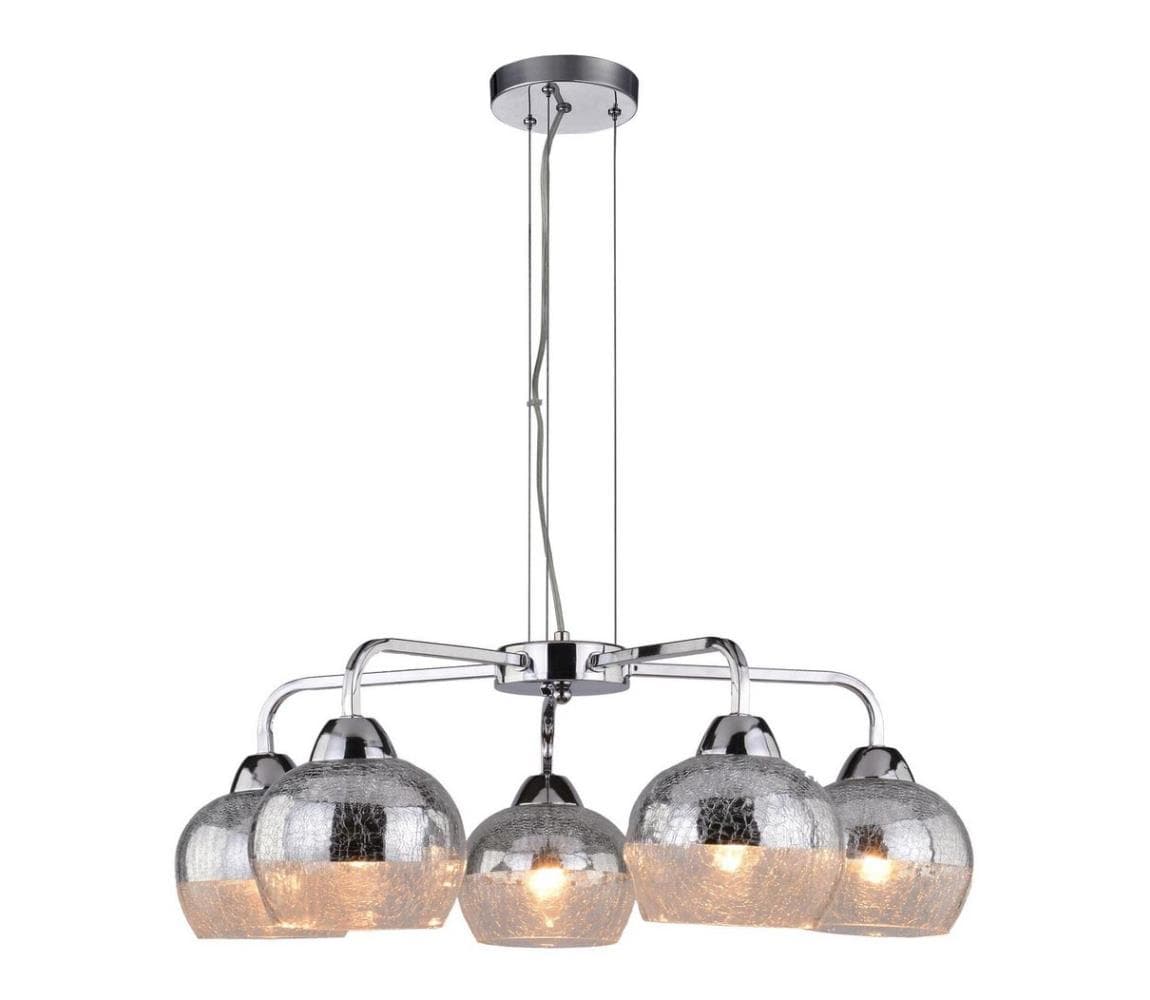Luster na lanku CROMINA 5xE27/60W/230V 35-56375 1