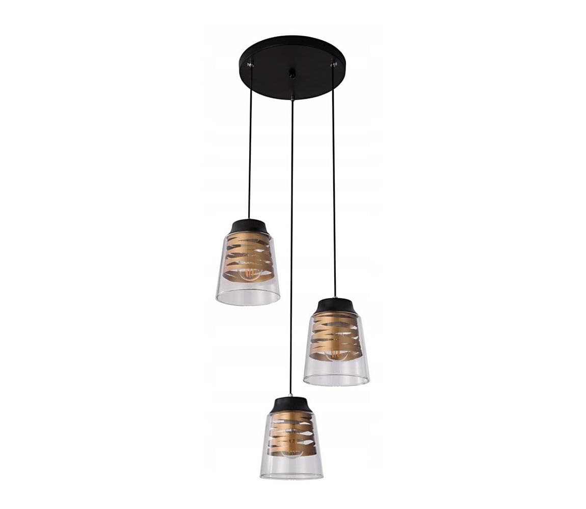 Luster na lanku FRESNO 3xE27/60W/230V 33-78988 1