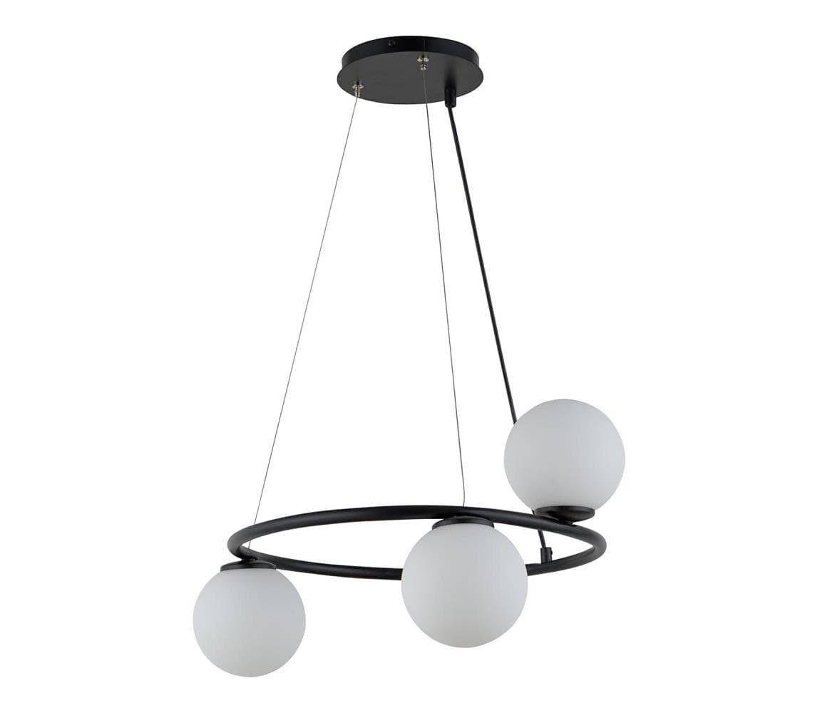 Luster na lanku GAMA 3xG9/12W/230V čierna 33382 1