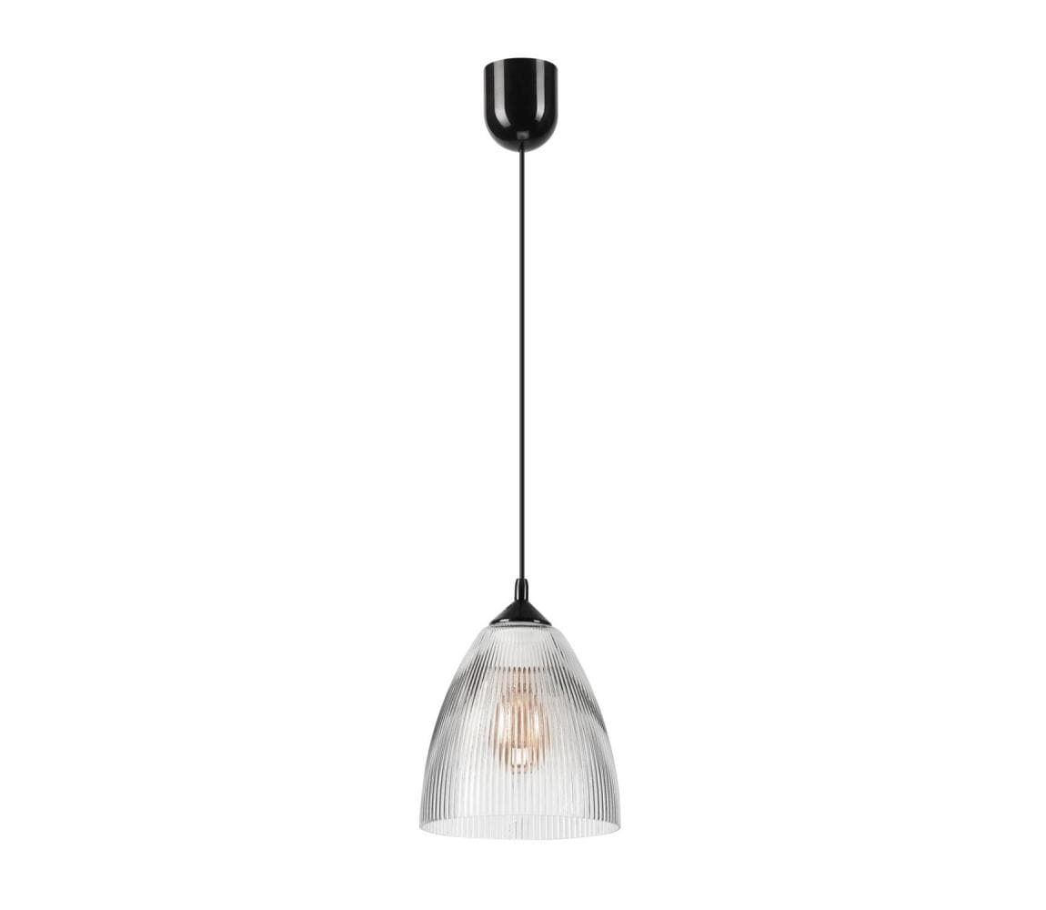 Luster na lanku LENA 1xE27/60W/230V LM-1.1.106/CZARNY 1