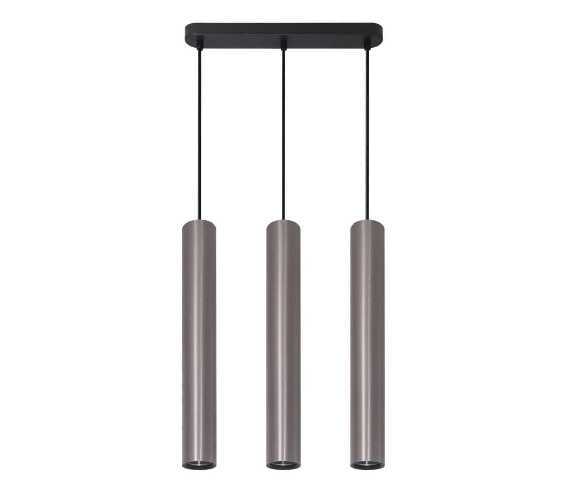 Luster na lanku LUNGOMARE 3xGU10/10W/230V chróm 326157 1