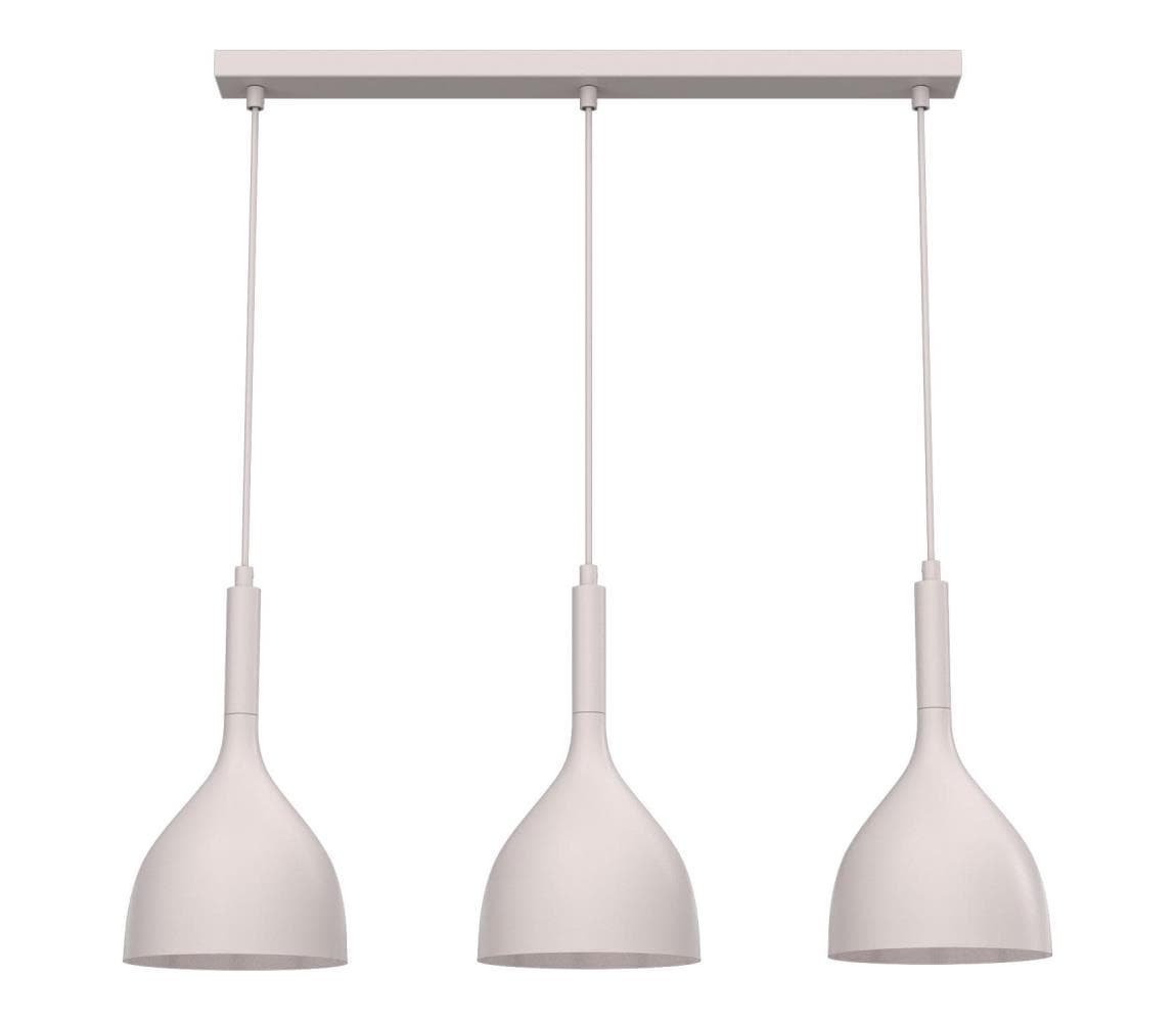 Luster na lanku NOAK 3xE27/15W/230V krémový 7269A 1