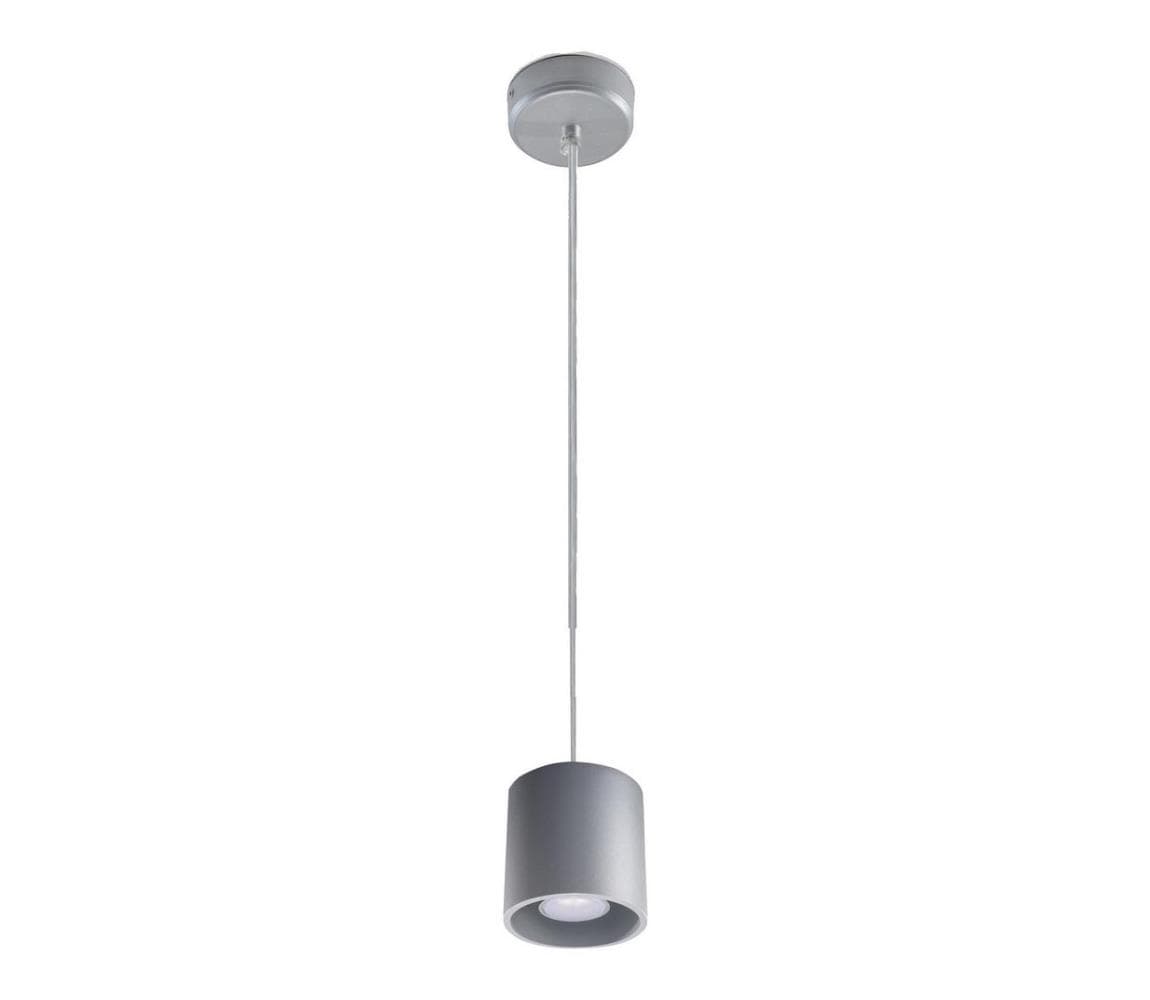 Luster na lanku ORBIS 1 1xGU10/40W/230V šedá SL.0052 1