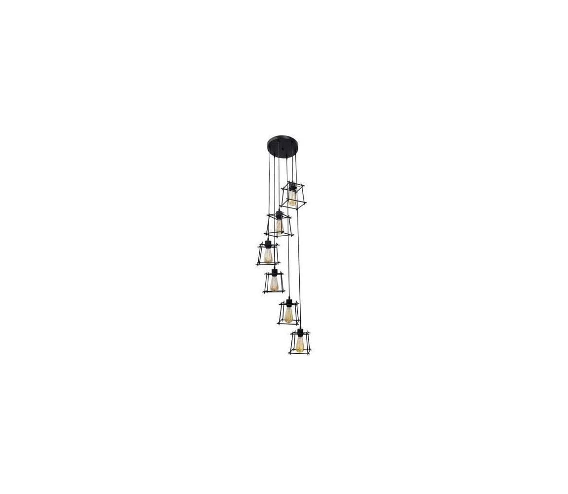 Luster na lanku RYGA 6xE27/20W/230V 312945 1