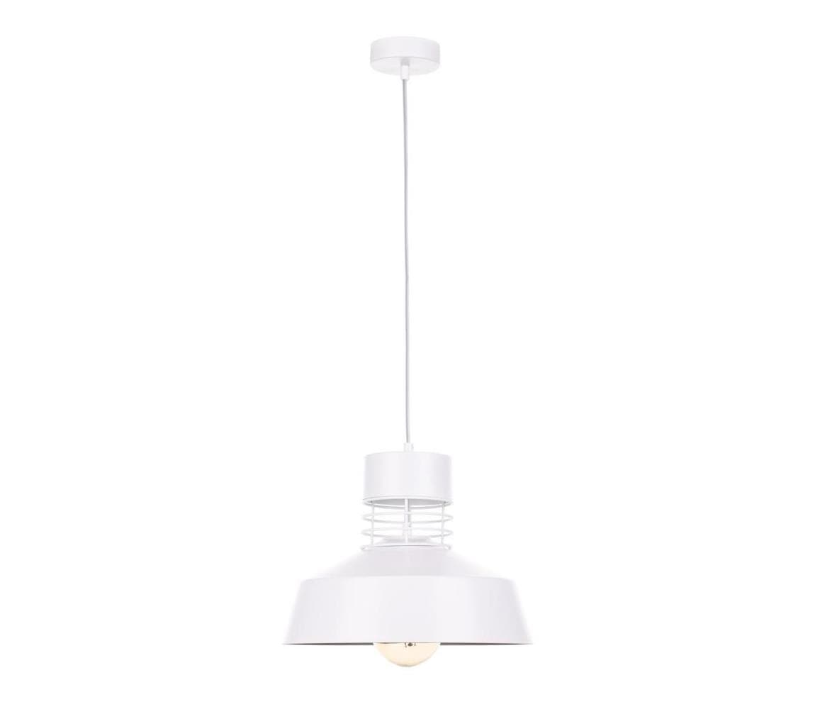 Luster na lanku TITANIUM 1xE27/60W/230V biela 174/22 1