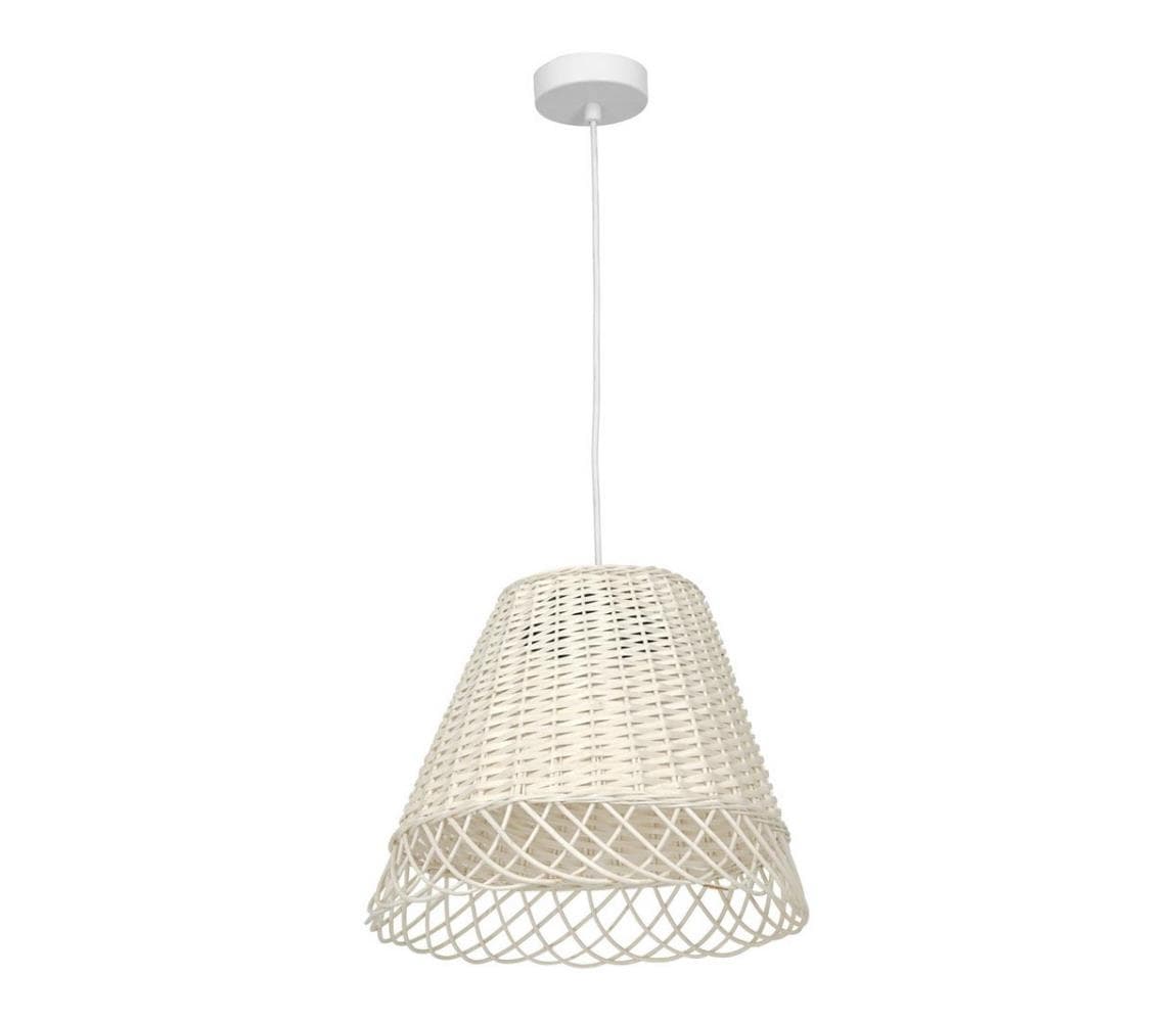 Luster na lanku VIMINI 1xE27/40W/230V ratan MLP7993 1