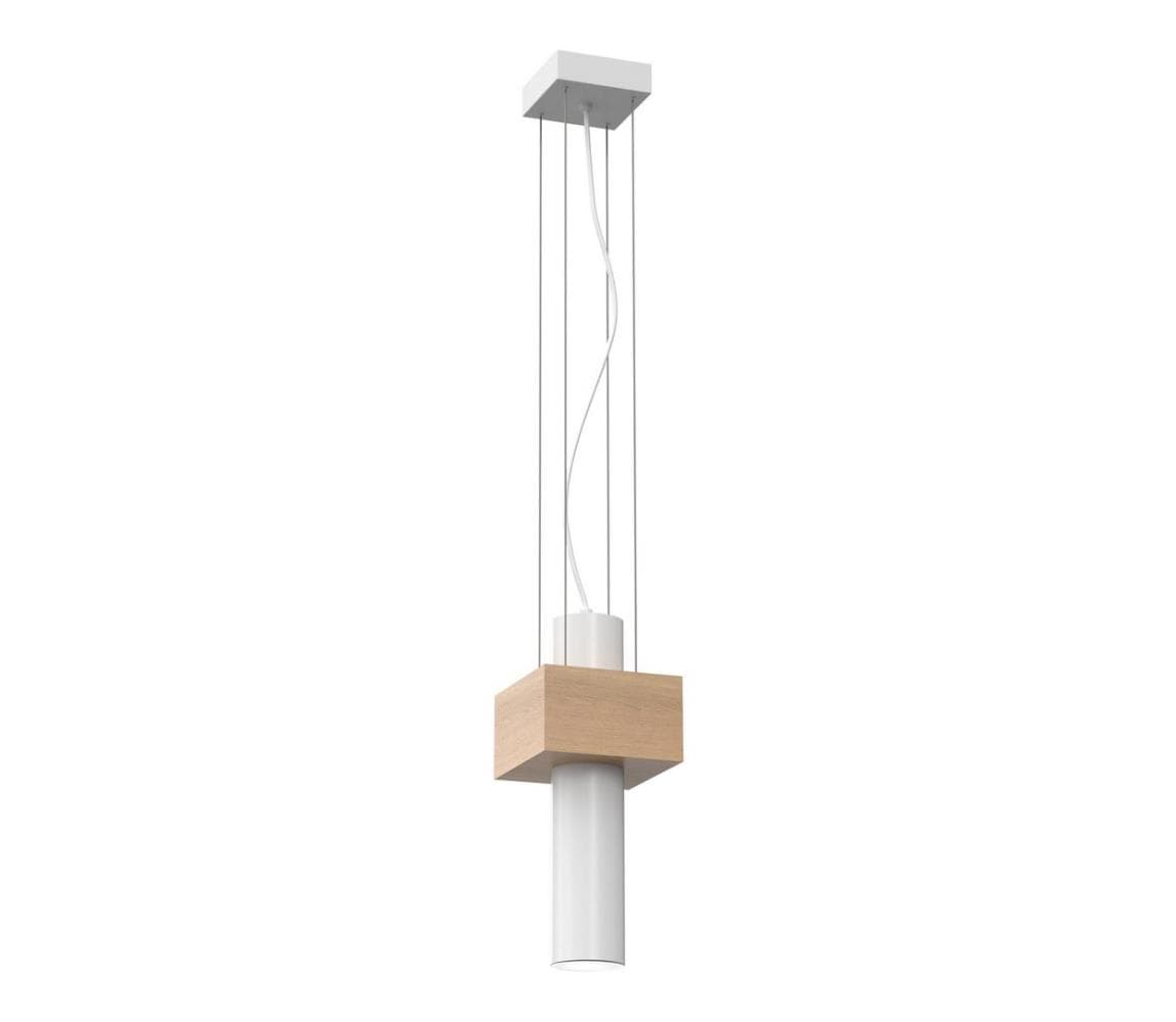 Luster na lanku WEST 1xGU10/25W/230V biela MLP5500 1