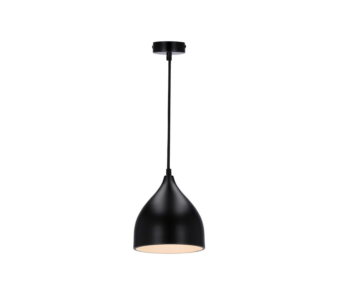Luster na lanku YSTAD 1xE27/40W/230V čierna 50101268 1