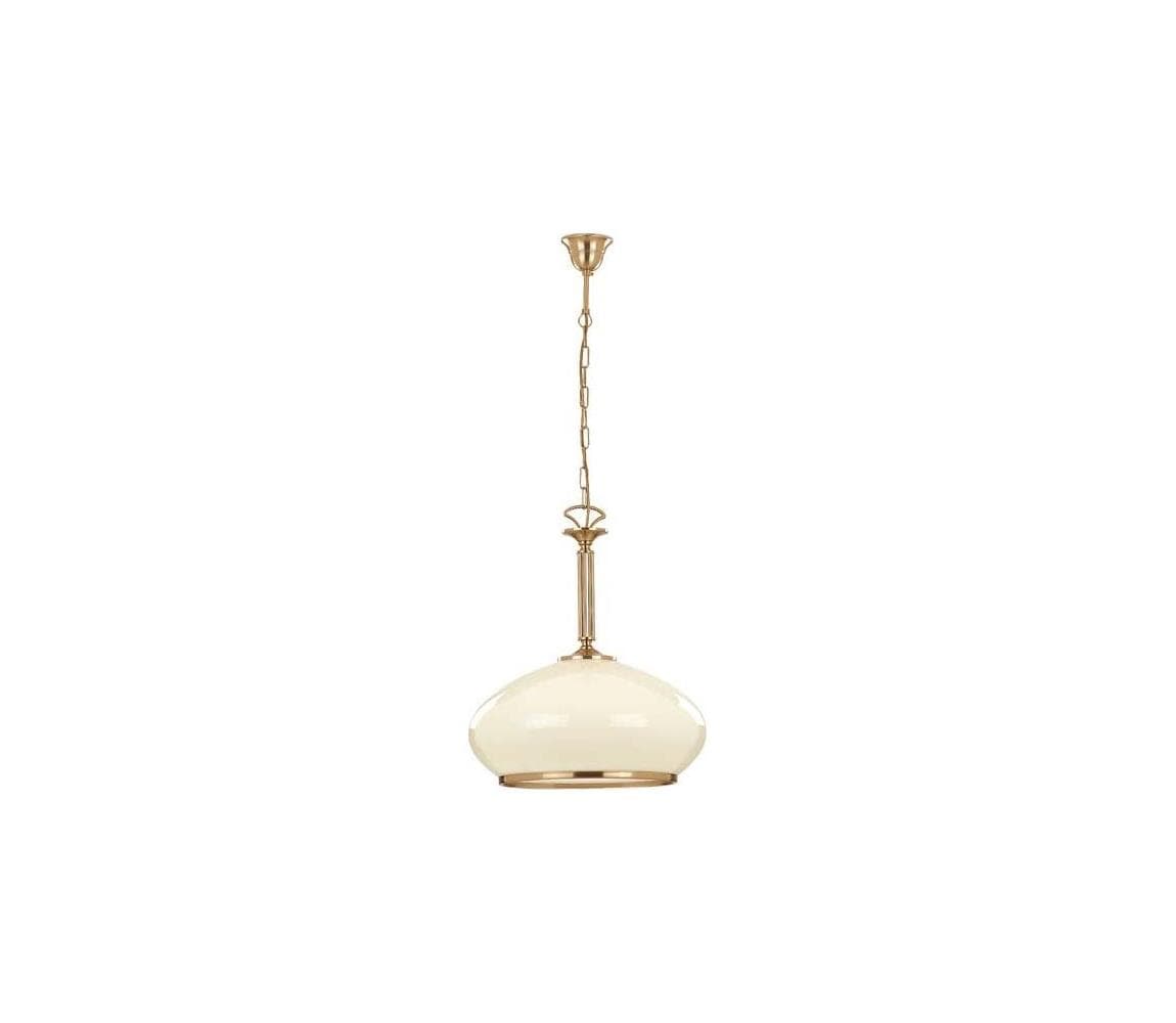 Luster na reťazi ASTORIA 1xE27/15W/230V zlatá 1321 1