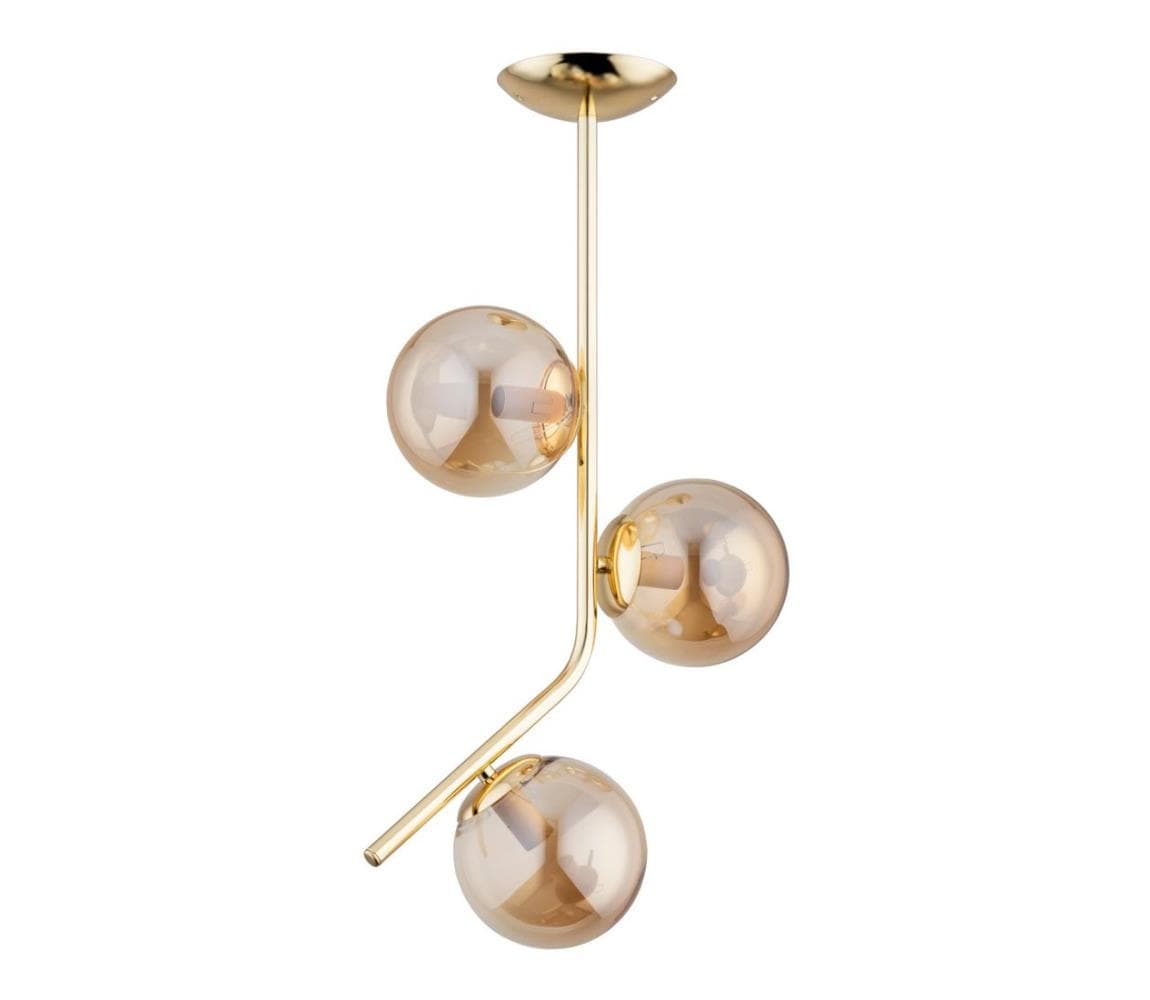 Luster na tyči LALEN 3xE14/40W/230V béžová 62277 1