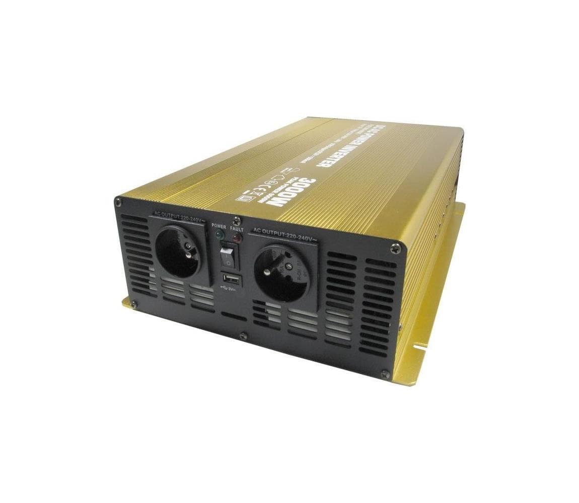 Soluowill NP3000-24 24V/230V 3000W čistá sínusovka 1