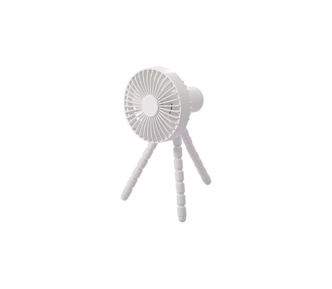 Eurolamp Nabíjací stolný látor 3W/5V 1800 mAh biely 300-20547 1