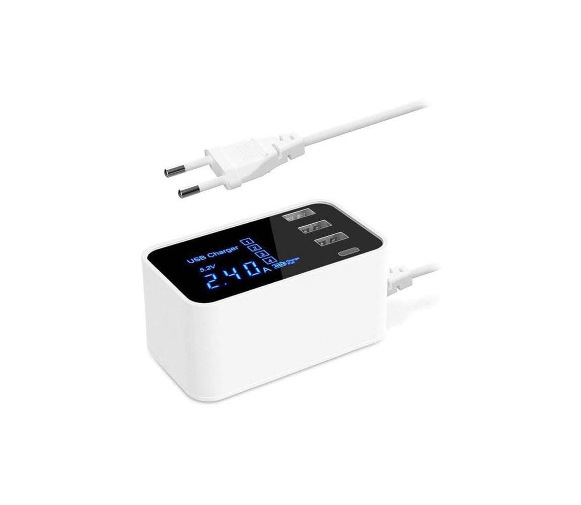 Nabíjacia stanica 3xUSB A + 1xUSB C G707 1