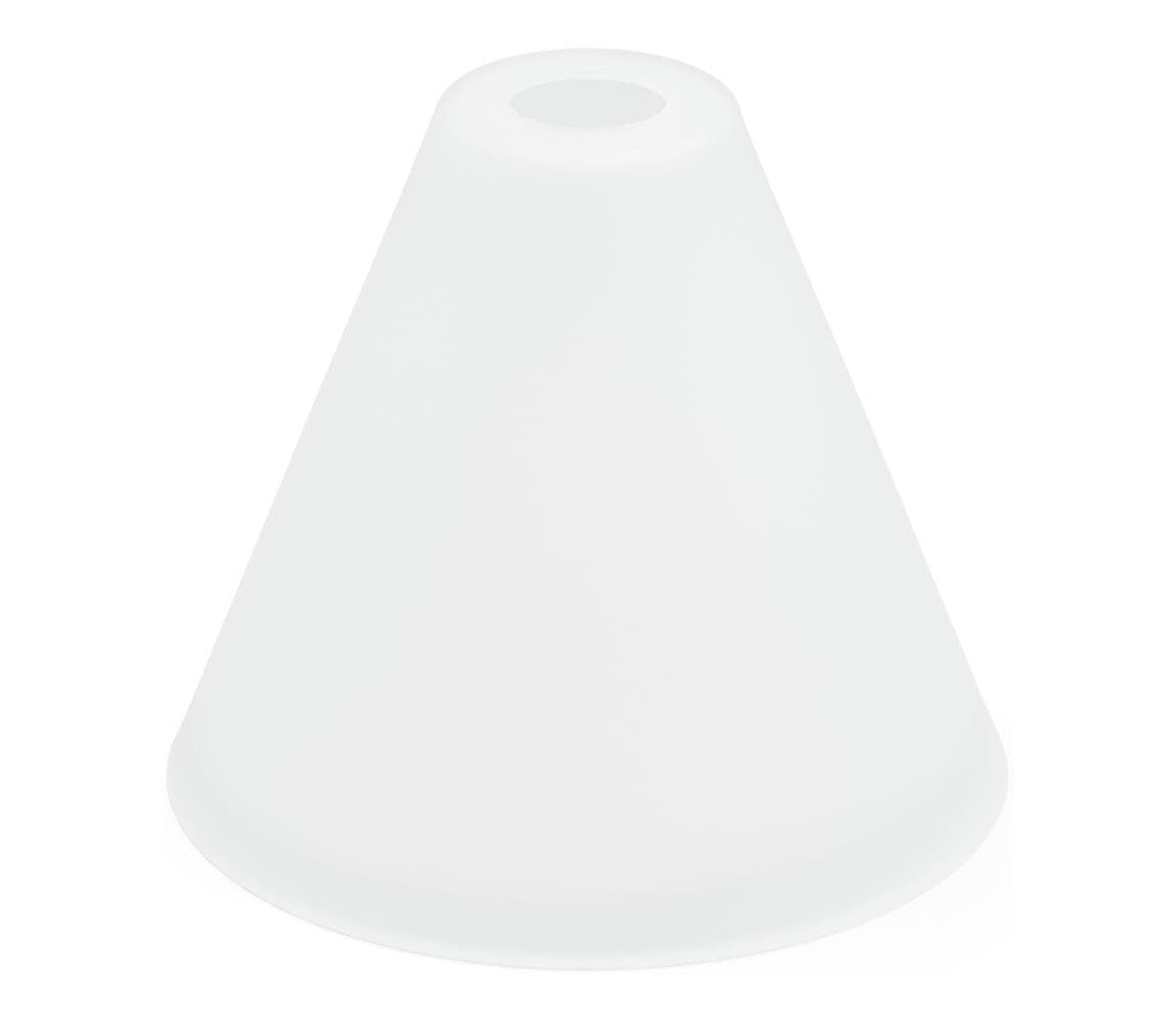 Náhradné sklo k lustru E27 pr. 23 cm biela 8811 1