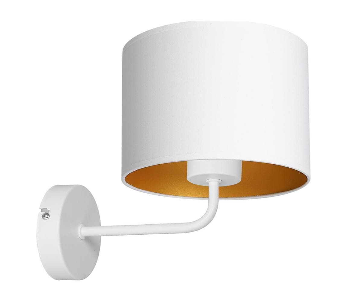 Nástenná lampa ARDEN 1xE27/60W/230V biela/zlatá 3441 1