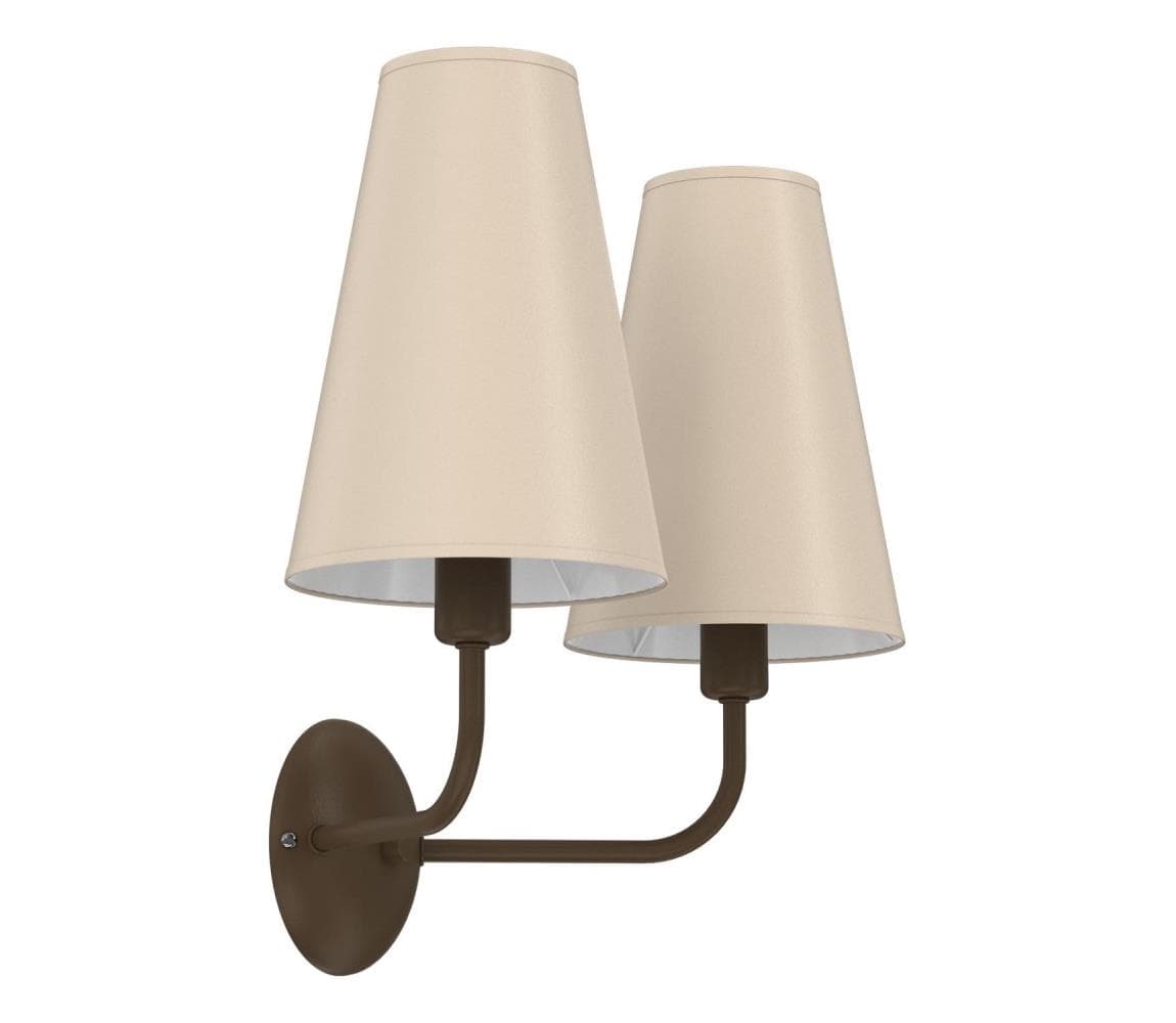 Nástenná lampa GRENADA 2xE14/15W/230V béžová 9070 1