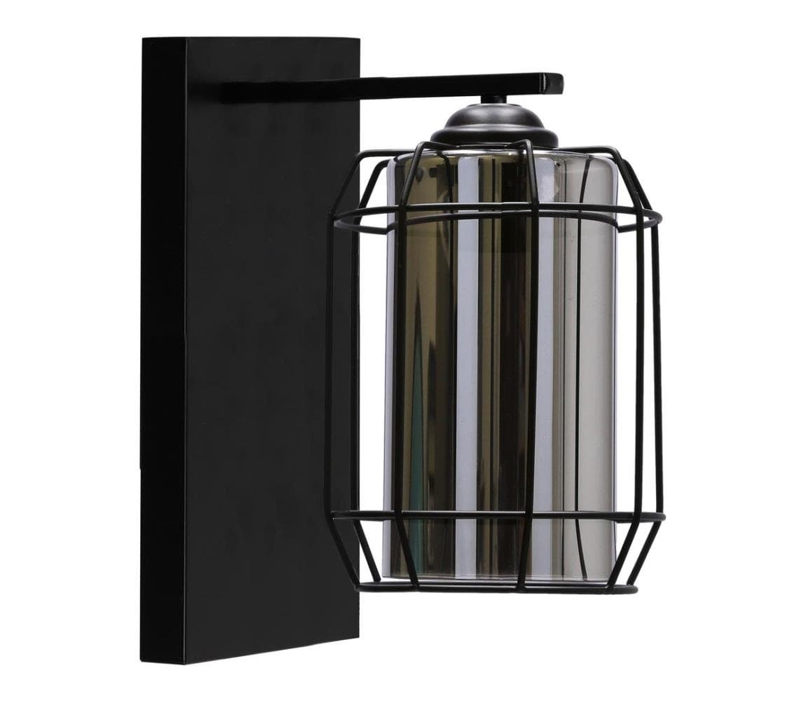 Nástenná lampa JONERA 1xE27/40W/230V čierna 21-08411 1