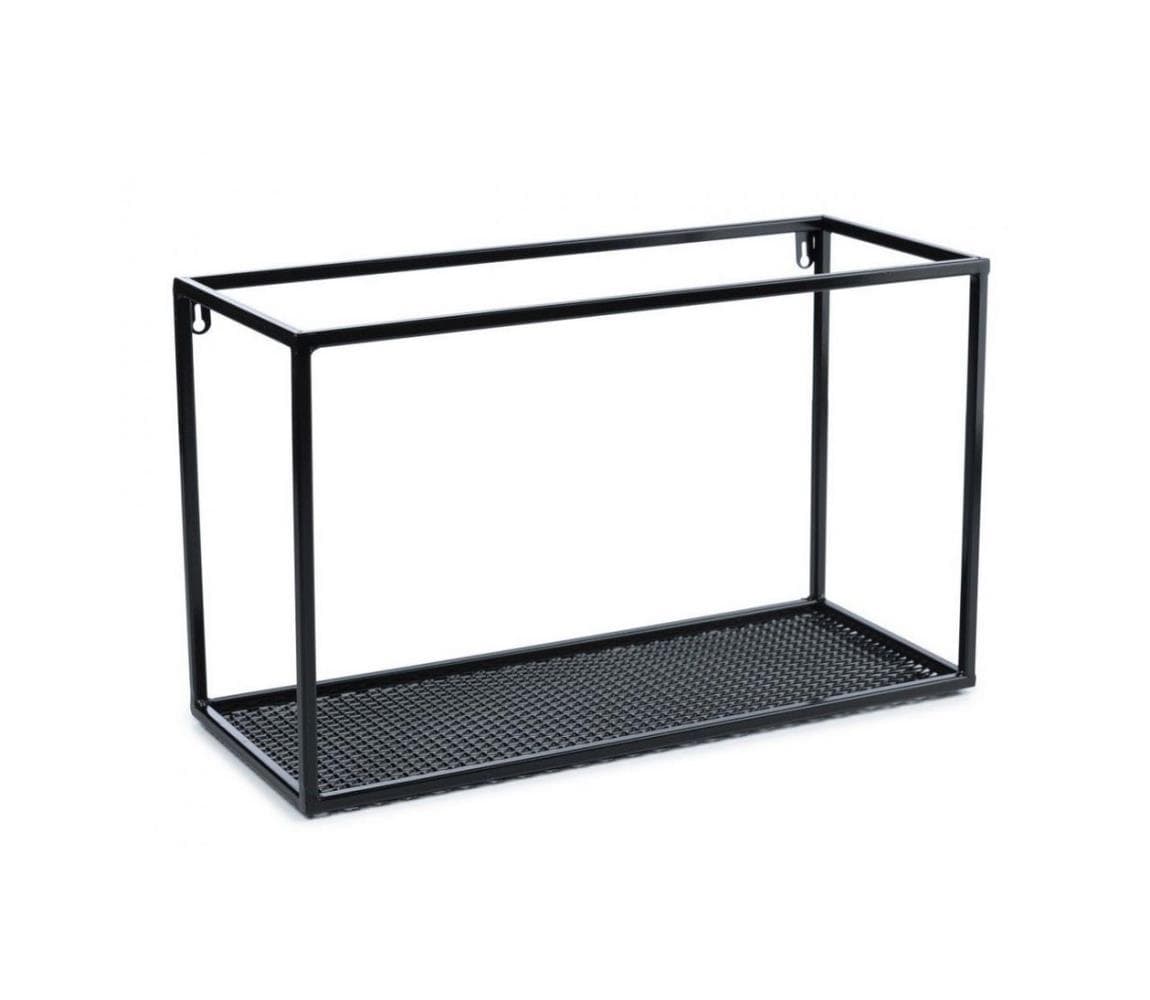 DekorStyle Závěsná police LOFT 50 cm černá 1