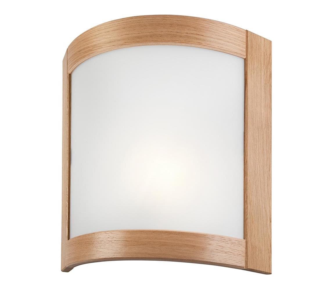 Nástenné svietidlo ELODIE 1xE27/60W/230V dub PD-2/DĄB 1