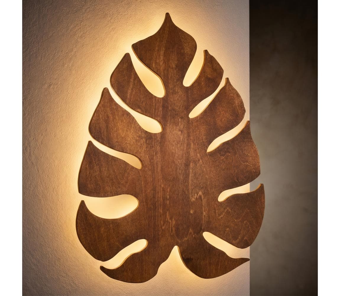Nástenné svietidlo MONSTERA 3xG9/8W/230V hnedé 5427 1