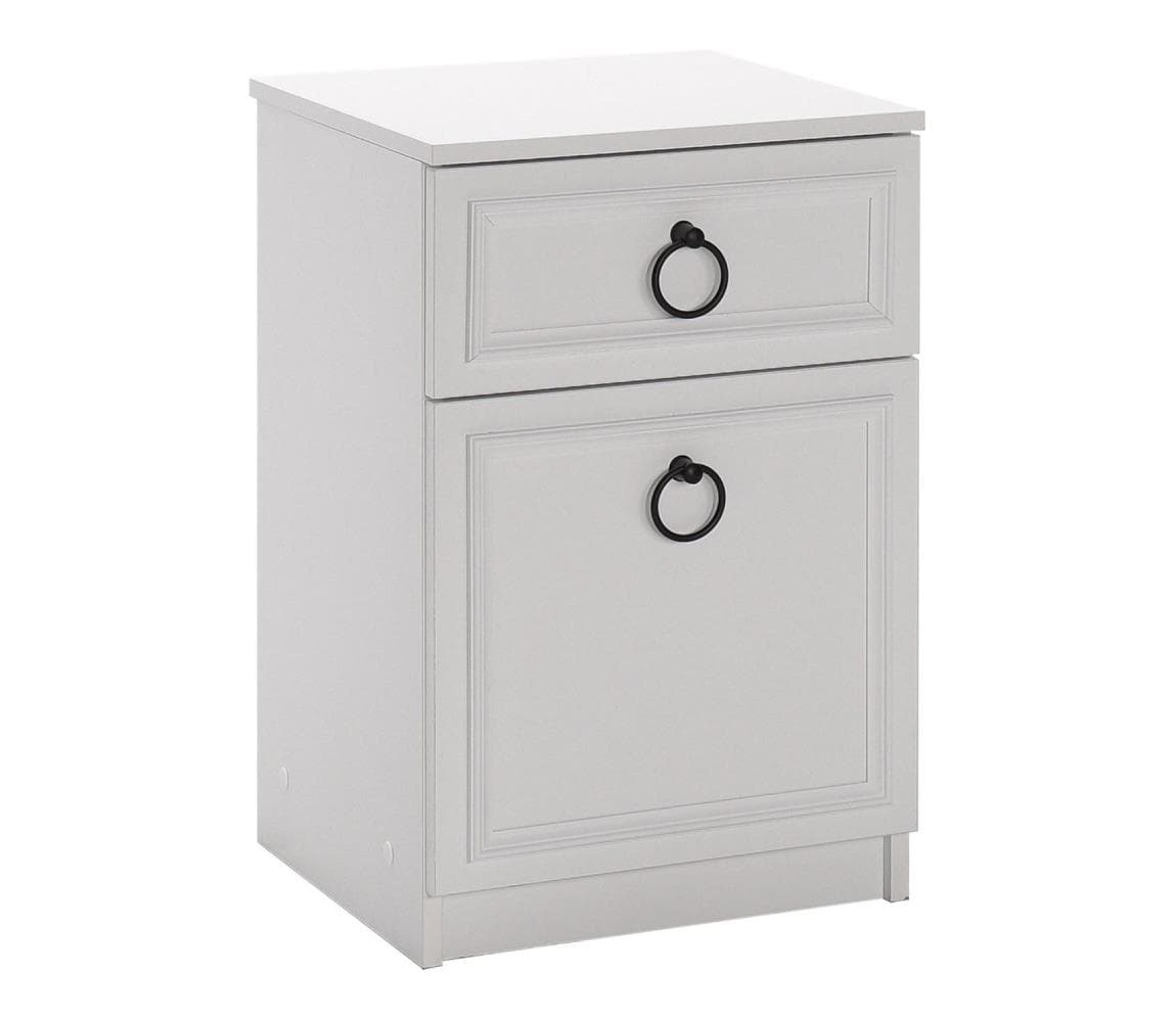 Adore Furniture Nočný stolík 63x40 cm biela 479ADR1501 1