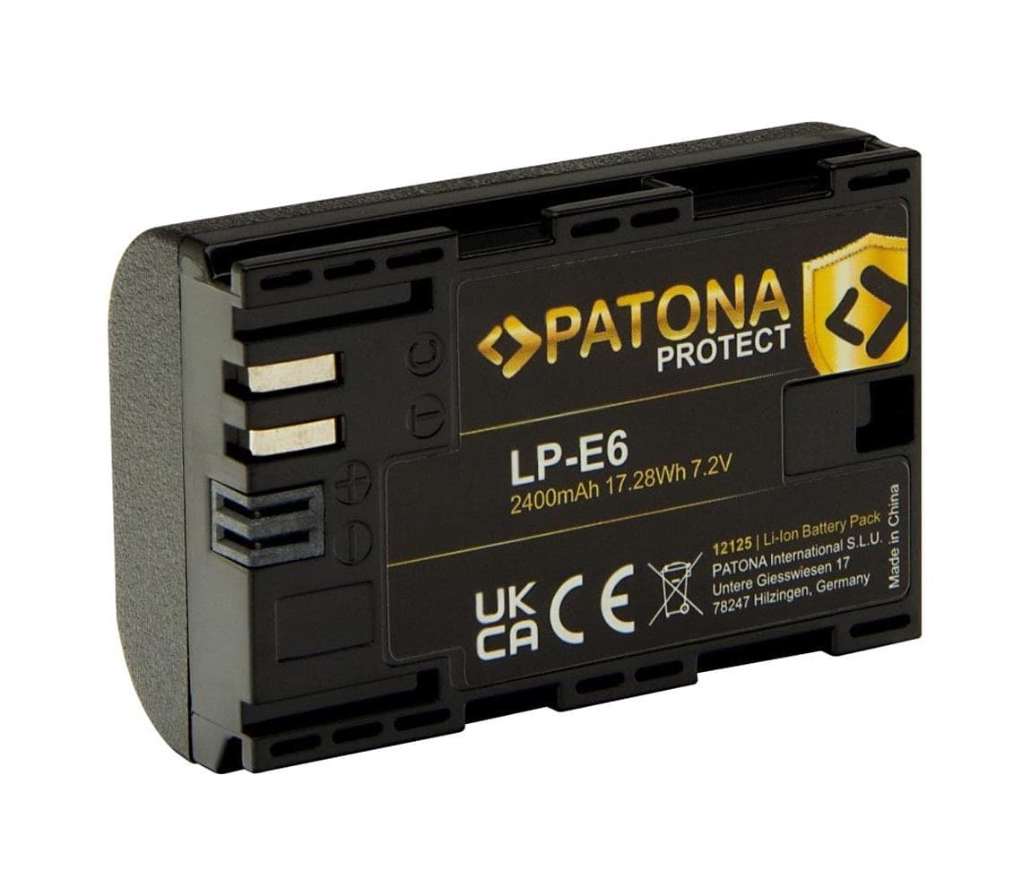PATONA - Aku Canon LP-E6 2400mAh Li-Ion Protect PT12125 1