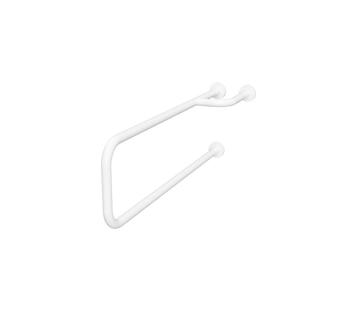 BEMETA Podporné madlo 23,5x38 cm biela 301112163 1