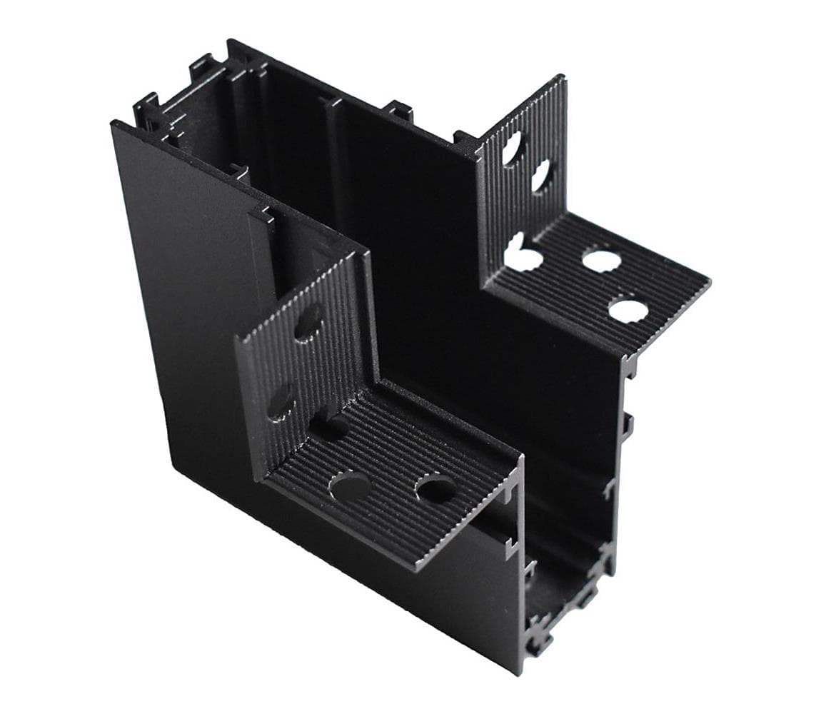 Podpovrchový rohový držiak MAGNETIC TRACK čierna ML6633 1