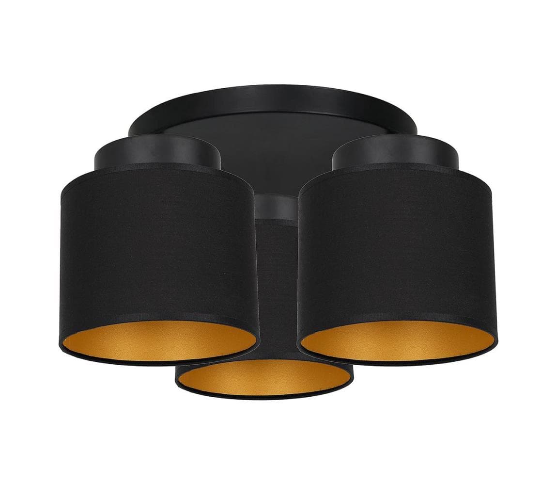 Prisadený luster FRODI 3xE27/60W/230V čierna 3179 1