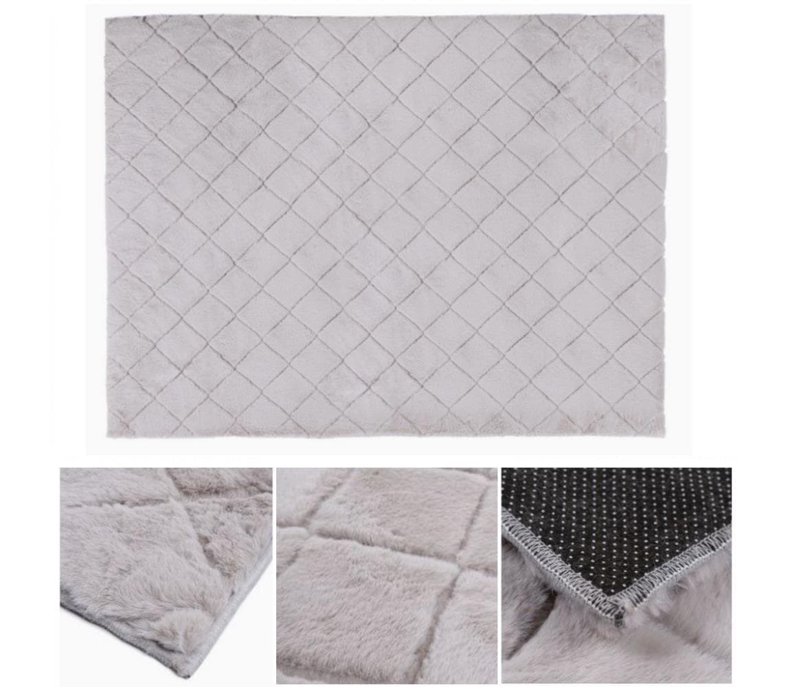Multidecor Protisklzový koberec MODENA NEW 60x100 cm sivý 508808 1