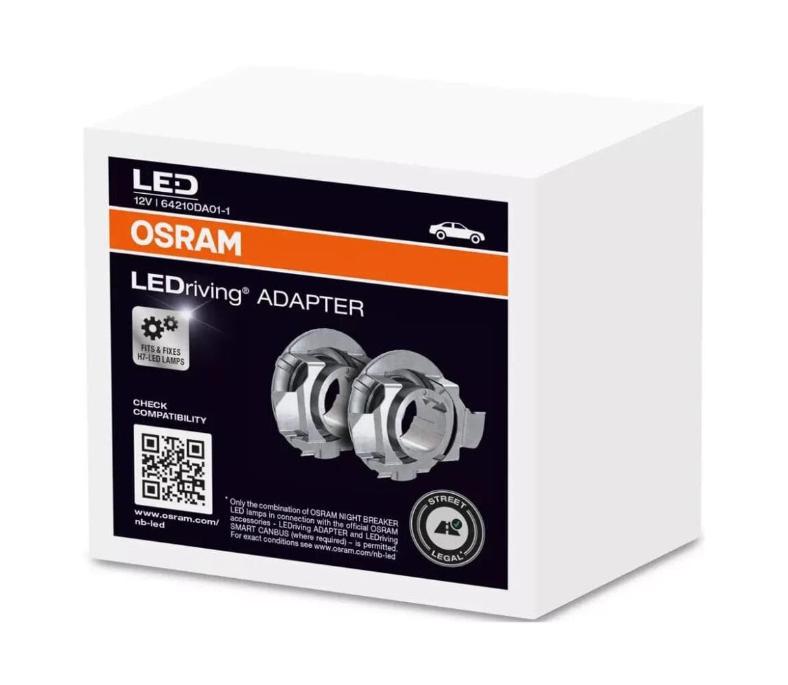 SADA 2x LEDriving Adapter H7 - Osram 64210DA01-1 1