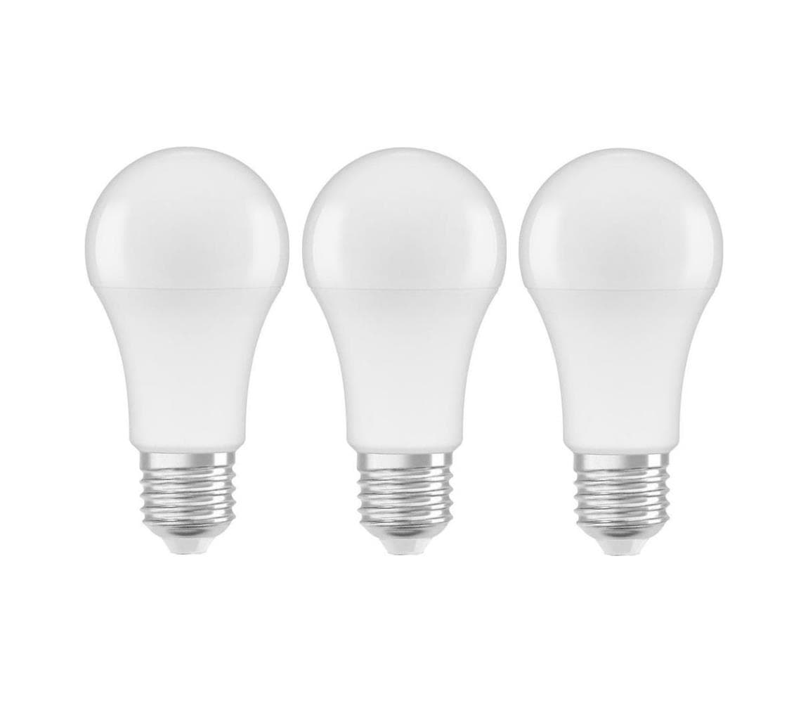 SADA 3x LED Žiarovka A60 E27/10W/230V 4000K 4058075595569 1