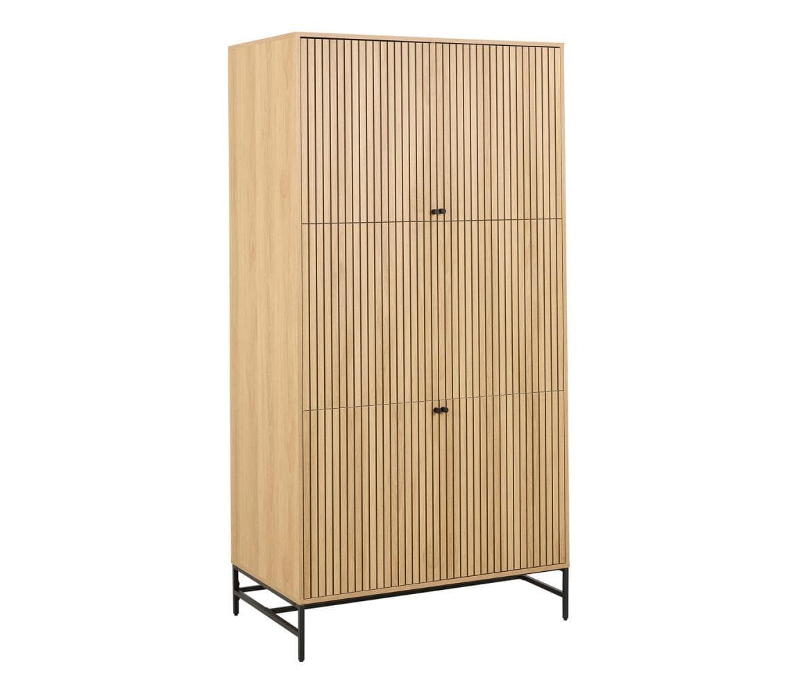 Šatníková skriňa OLIVIA 99×200 cm dub H000023726 1