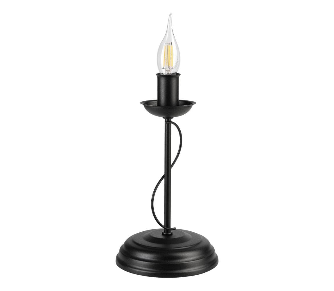 Stolná lampa ANTON 1xE14/60W/230V čierna LN-1.294/CZARNY 1
